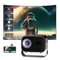 Mini projecteur intelligent A2 d'usine, 200 ANSI, Wifi 5G, Playstore, puce H713, cinéma maison, multimédia, 3D, mini projecteur portable
