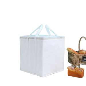 Custom Non-Woven Lunch <b>Cooler</b> <b>Bag</b> with PVC Window Aluminum Foil Cake Thermal for Beer & Foods Portable & <b>Insulated</b> Custom Logo - Product Image 1