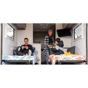 Caravanas todoterreno <span class=keywords><strong>Caravana</strong></span> de 19,6 pies todoterreno Aventura familiar Camper Trailer <span class=keywords><strong>4</strong></span> <span class=keywords><strong>personas</strong></span> Remolque todoterreno - Product Image 2