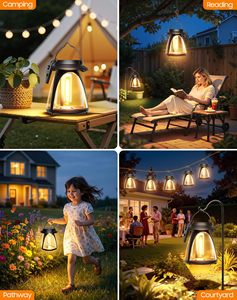Lampe murale solaire VANTONE avec détecteur de mouvement, étanche IP65, éclairage extérieur pour balcon et cour avec commande par bouton - Product Image 5