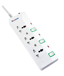 Cables de Alimentación y Cables de Extensión Dachang D152B de Uso Mundial con Conector Hembra <span class=keywords><strong>IEC</strong></span> y Conector Macho BS, Clasificación IP20, Enchufe Universal de 13A - Product Image 2