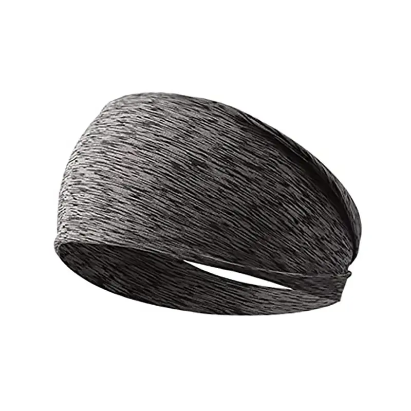 Atacado Personalizado Headband Confortável Elastic Sweatband Designer De Seda Headband Esportes