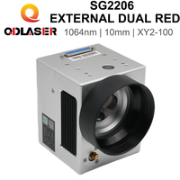 Scanner Galvo QDLASER SINO-GALVO SG2206 1064nm avec double pointeur rouge externe 10mm XY2-100 pour machine de marquage laser à fibre