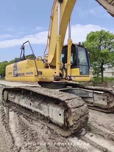 Prix bas, occasion, Komatsu PC350-8, pelle sur pneus, charge utile nominale de 35 tonnes, moteur Cummins, faible nombre d'heures de fonctionnement, Shanghai 2020 - Product Image 5