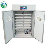 Incubateur automatique à température constante haute capacité, adapté à l'éclosion des œufs de poulet, de canard, de caille et d'oie dans les fermes.