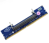 DDR3 DDR4 DDR5 ordinateur portable vers carte adaptateur de mémoire de bureau SO-DIMM vers PC DIMM carte connecteur carte mémoire clé mémoire adaptateur test