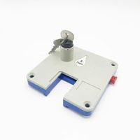 ANLI Nouveau design Serrure à monnayeur pour porte de casier Euro avec bracelet à carte numérique