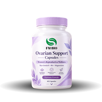 Fabricant de capsules de soutien ovarien OEM, formule de bien-être reproductif avec inositol et folate, capsules de soutien ovarien