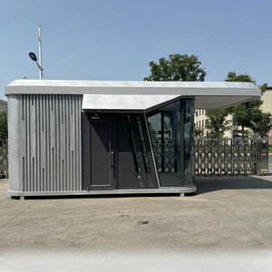 บ้านคอนเทนเนอร์ทรงสี่เหลี่ยมทันสมัย ห้องยามพร้อมตกแต่ง - Product Image 3
