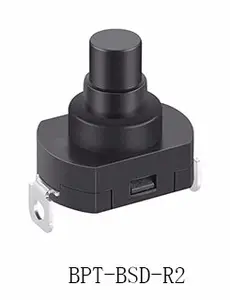 BPT-BSD-R2 Momentary Push Button Switch Electrical Switch 10A250V With Various Certifications