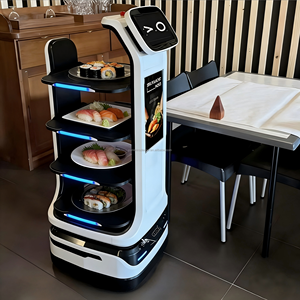 Vehículo Eléctrico de Comida, Robot de Entrega Móvil, Robots <span class=keywords><strong>Humanoides</strong></span> Inteligentes - Product Image 1