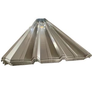 Tôles de Toiture Ondulées en Acier Galvanisé Prépeintes – Matériaux de Construction Métalliques en Fer Galvanisé pour Toitures Ondulées - Product Image 1
