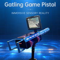 Simulador Educativo de Realidad Virtual/Aumentada de Plástico y Metal para Uso en Interiores y Exteriores, para el Hogar, la Escuela, Centros Comerciales, Parque de Atracciones de Realidad Virtual 9D