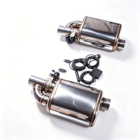 Meilleur son, silencieux universel Valvetronic, haute performance, tuyau d'échappement en acier inoxydable 304, télécommande, clé professionnelle
