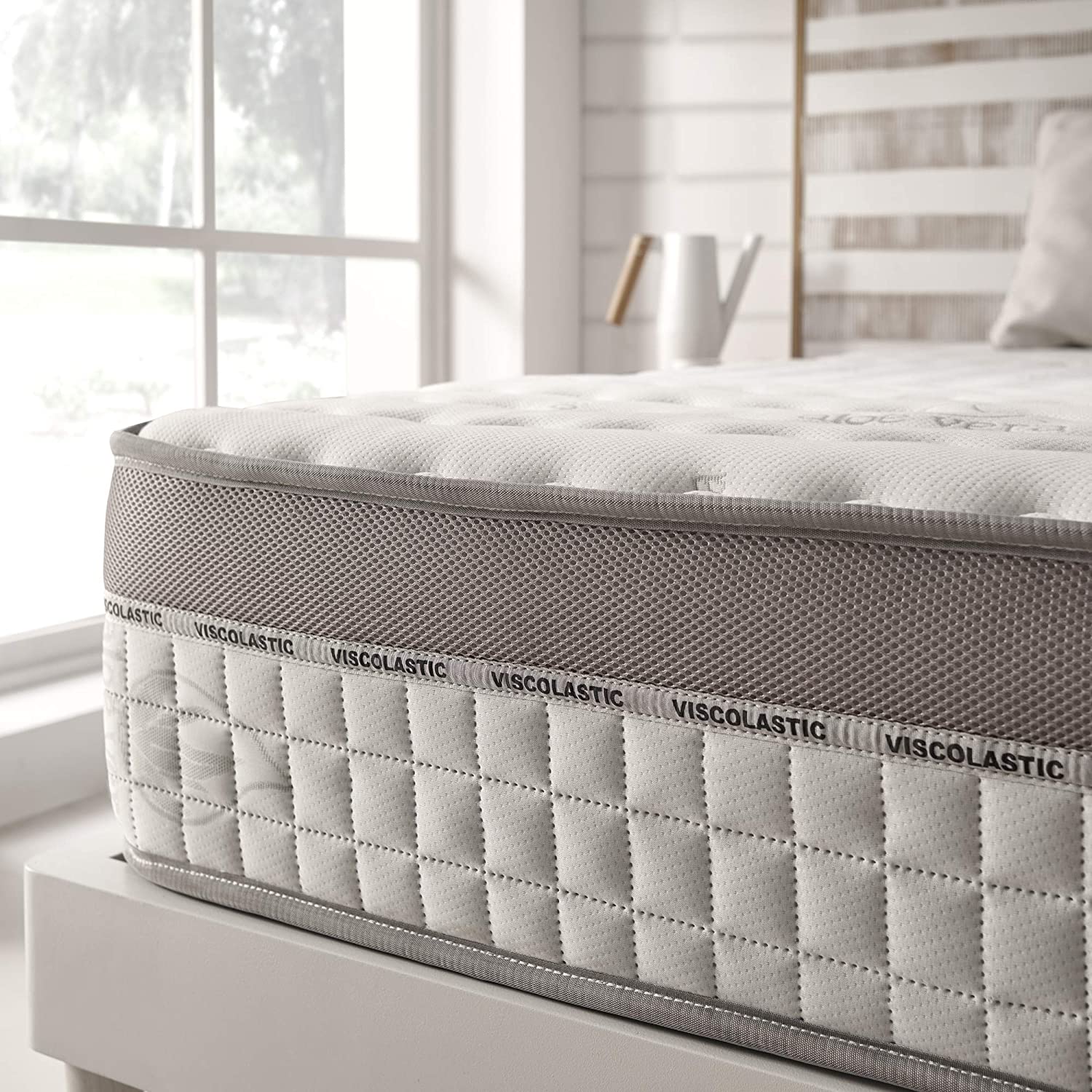 Euro Top King Coil Top Quality Best Price Mattress Pocket Spring Mattress with Gel Memory Foam Mattress