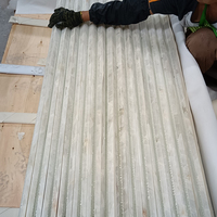 Dalle de marbre de luxe Goldtop Ice White Onyx, épaisseur 18 mm, carrelage mural moderne pour salle de bain, écologique et imperméable