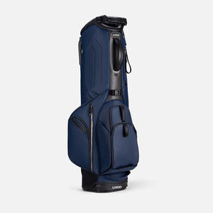 Sac de golf professionnel au design tendance, base renforcée, sac de golf personnalisé en cuir PU, sacs de golf Caddy - Product Image 3