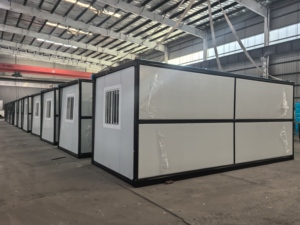 Container Abitativo Pieghevole Isolato e Verificato per la Sicurezza - Casa Prefabbricata Mobile Portatile - Product Image 5