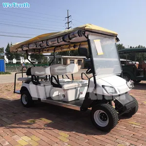 WeTruth Club-chasis de coche eléctrico Vintage, carrito de Golf, ordenador