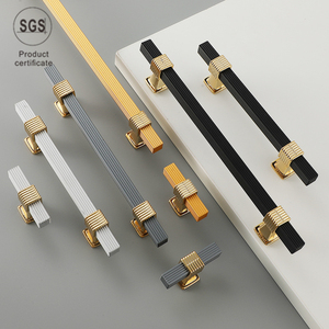 Moderne Kunststoff-Schrankgriffe Schubladenknöpfe Kommode Kleiderschrank Profilstange 128mm Küche 120mm Möbelgriffe für Badezimmer Wohnzimmer - Product Image 2