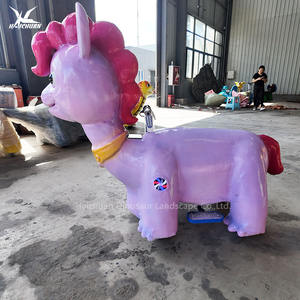 <span class=keywords><strong>Scooter</strong></span> coulissant de cheval de dessin animé animé de haute <span class=keywords><strong>simulation</strong></span> pour la voiture électrique d'animal de centre commercial à monter - Product Image 5