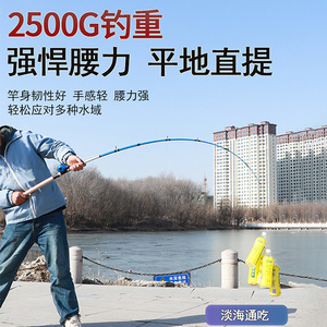 Caña de pescar Leiqiang de 6m, acción media rápida, guías SIC, para pesca de lubina en ríos, compatible con carretes de spinning. - Product Image 5