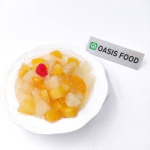 Hot Sale Tropical Healthy Pineapple Peach Grapefruit <strong>Cherry</strong> <strong>Syrup</strong> Preserved 100% Fresh Canned Fruit Cocktail - Product Image 2