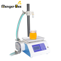 Machine de remplissage semi-automatique intelligente à une buse pour miel, ketchup, huile, boissons, shampoing, pâte, liquides visqueux et crèmes