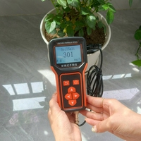 Testeur de sol professionnel LCD 3 en 1 JIRS pour serre, ferme, jardin, plantes en pot, 3,5-9 pH, 0-99% d'humidité, 0-99% de fertilité, 5-40 Celsius