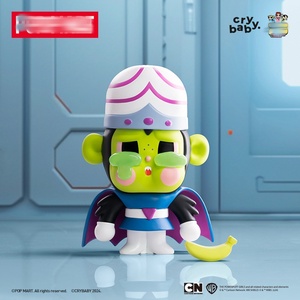 Original Crybaby Pop Mart Powerpuff Girls PVC muñeca lindo regalo resina Mini Crybaby figura caja ciega - Product Image 4
