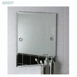 Factory Price 2mm 3mm 4mm 5mm 6mm High Quality Frameless Beveled Silver Large <b>Mirror</b> for Bathroom Wall Decoration - Product Image 3