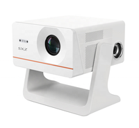 Proyector Smart TV Android 14, 600ANSI, Alto Lumen, Video 4K, para Juegos y Reuniones, Full HD 1080P, 5G, Inalámbrico para Teléfono y Tablet