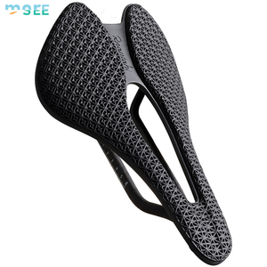 Sella per Bicicletta SeeMore, per <span class=keywords><strong>Bici</strong></span> da Strada e Mountain Bike, a Naso Corto, Stampata in 3D in Fibra di Carbonio - Product Image 6