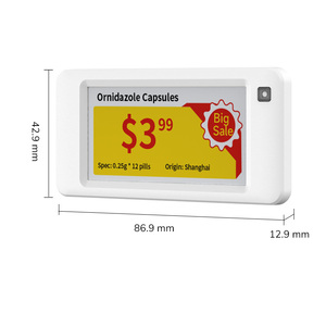 Étiquette électronique de rayon MinewTag STag26Q 2,6 pouces 4 couleurs E-ink ESL Bluetooth 5.0 pour supermarché et commerce de détail - Product Image 3