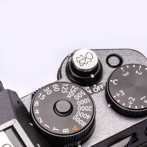 Fujifilm X100VI Nikon ZF 소니 A6400 캐논 R3 미러리스 카메라 SLR 사용자 정의 용 금속 소프트 릴리스 셔터 버튼 - Product Image 1