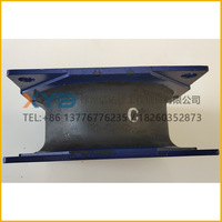 Rouleaux compresseurs XCMG XS262/333 : Roues en acier avec fixations en caoutchouc d'origine 801902798 YLJ-19B/C, blocs amortisseurs de vibrations 5,6 kg