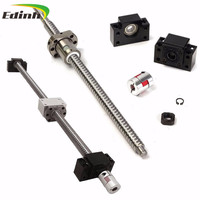 Kit de rail de guidage linéaire HGR20 avec vis à billes SFU1605 SFU1610, kit de routeur CNC haute précision pour machine laser et plasma DIY