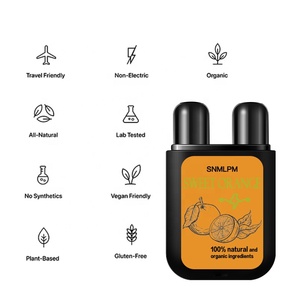 Inhalateur nasal double SNMLPM OEM à marque privée, saveurs florales de jasmin et menthe poivrée, rafraîchissant, anti-ronflement, aide à l'aspiration nasale - Product Image 4