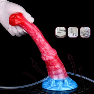 Fantasi ejakulasi <span class=keywords><strong>Penis</strong></span> untuk pemula dengan cangkir hisap kuat untuk pria seperti daging Dildos dengan pompa <span class=keywords><strong>g-spot</strong></span> dan steker Anal wanita - Product Image 6