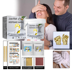 Jue pesce fatto a mano in metallo artigianato per l'anniversario di san valentino o il giorno dei bambini fai da te modello Souvenir e regalo - Product Image 1