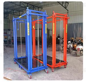 Desain Modern Remote Control portabel Motor elektrik pengangkat perancah pengangkat gunting Mobile kecil untuk aplikasi Hotel terbuat dari baja - Product Image 5