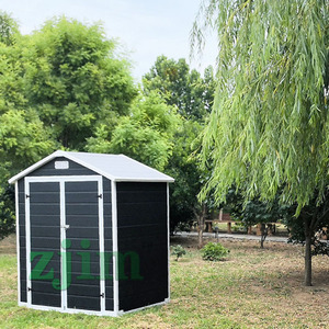 Eco Friendly OEM cobertizos <span class=keywords><strong>de</strong></span> <span class=keywords><strong>almacenamiento</strong></span> al aire libre 10x10ft Casa <span class=keywords><strong>de</strong></span> polietileno para jardín - Product Image 3