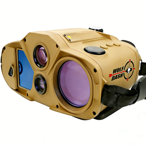 Ultra Distance 12km Multifunctional Cooled Thermal Camera <strong>Binoculars</strong> with Thermal Channel Color Day Channel LRF Laser Pointer - Product Image 1