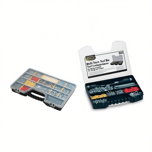TTAKE Multi Store <b>Tool</b> <b>Box</b> <b>Tool</b> Containers With Organized Compartments For Hardware Storage And Transport - Product Image 2