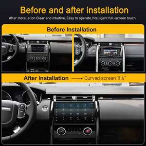 Radio <span class=keywords><strong>Multimedia</strong></span> para Auto Android de 11.4 Pulgadas para Land Rover Discovery 5 LR5 L462 2017-2020, Reproductor con Pantalla Curva Real, Sistema Dual, CarPlay - Product Image 3