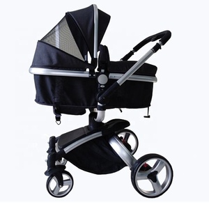 Cochecito de bebé de lujo con asiento elevado 3 en 1, sistema de viaje con silla de <span class=keywords><strong>coche</strong></span> para bebé - Product Image 6
