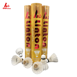 Volant de <span class=keywords><strong>badminton</strong></span> en plumes d'oie le plus durable pour la <span class=keywords><strong>ligue</strong></span> - Product Image 1