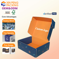 Boîte cadeau rigide de luxe OEM 2026 XP avec fenêtre, insert en velours doré mat, emballage personnalisé en carton kraft