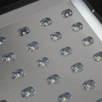 Lampadaire solaire LED tout-en-un de haute qualité, super lumineux, étanche IP65, en aluminium moulé sous pression, à montage mural, 100-300W