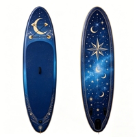 Planche de paddle gonflable (ISUP) robuste MSL Fusion, résistante à la chaleur, aux UV et au désert du Golfe arabe, de luxe, style arabesque exotique, pour le Moyen-Orient